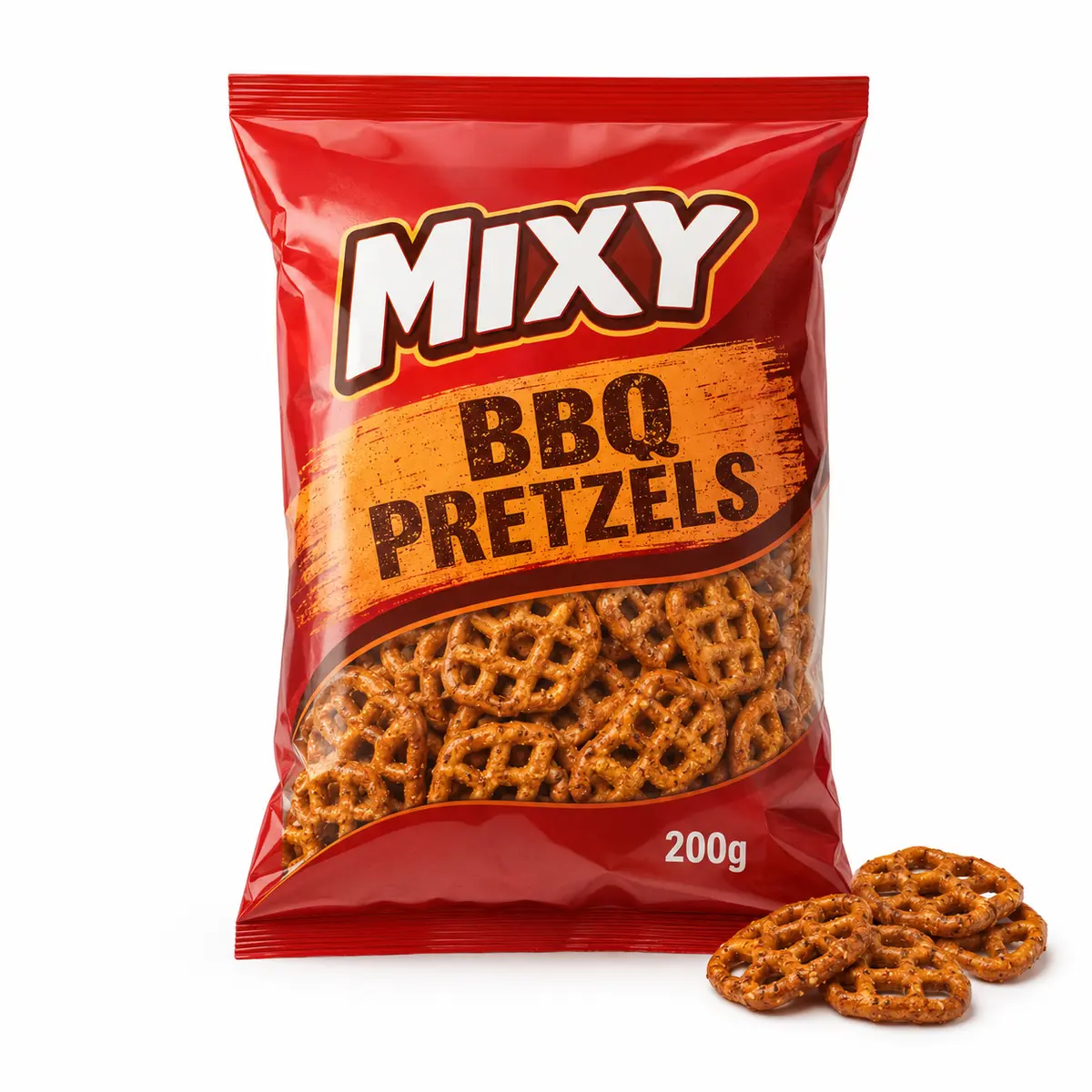 Mixy BBQ Pretzels 200g