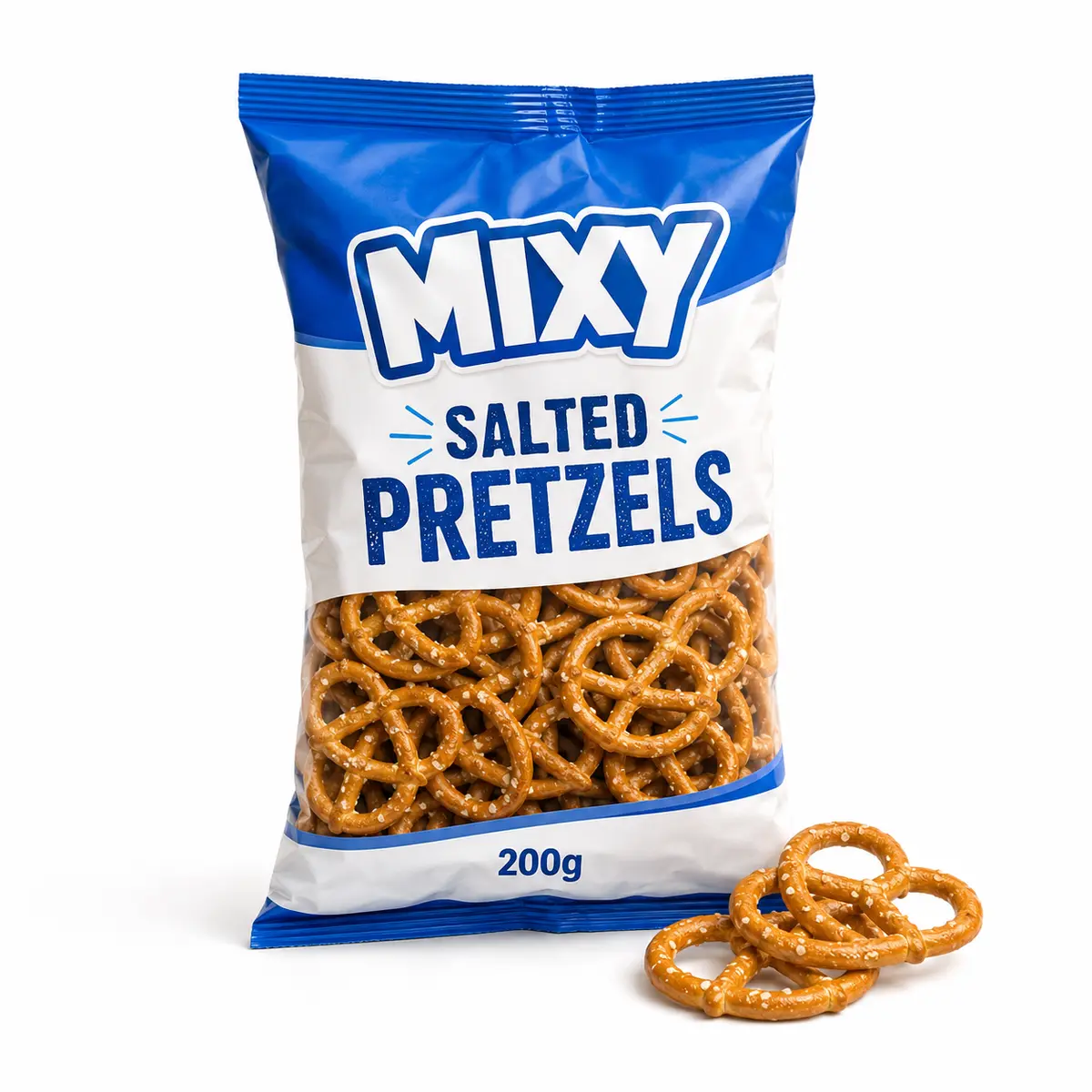 Mixy Salted Pretzels 200g